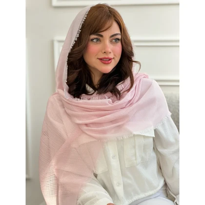 شال نخی دستک حصیری تابستانی