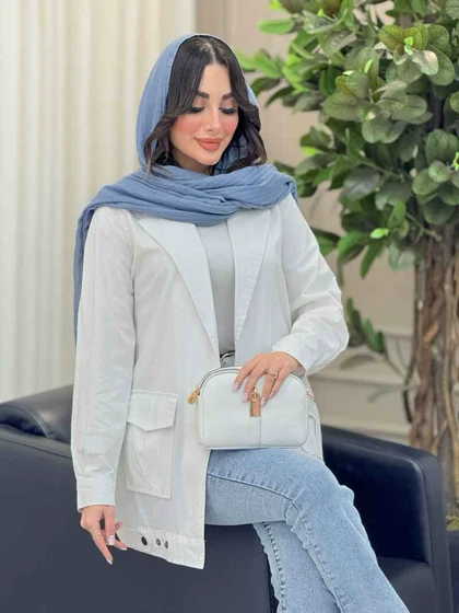 مانتو پایین پاگن دو جیب پاکتی