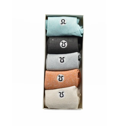 جوراب مچی اسپرت لولولمون مدل 17650 بسته 5 عددی