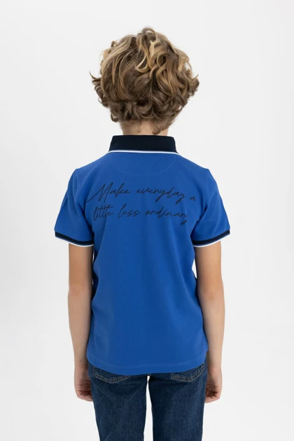 تیشرت یقه پولو بچگانه اورجینال دیفکتو defacto