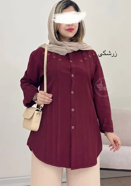 مانتو گلدوزی مهسا