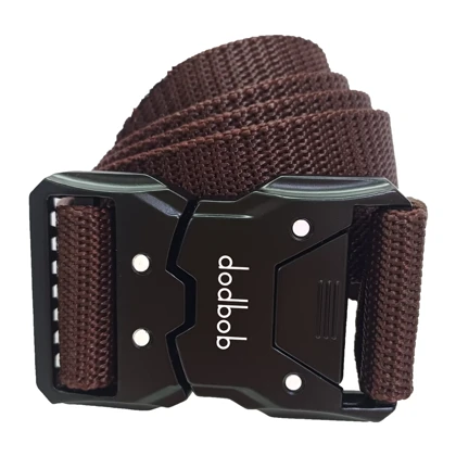 کمربند برزنتی با سگک فلزی F12