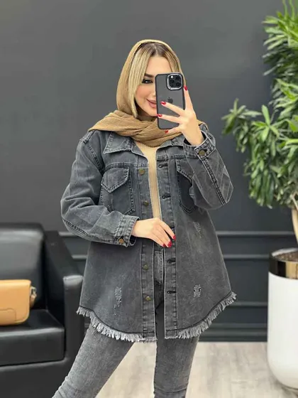 کت جین پایین ریش