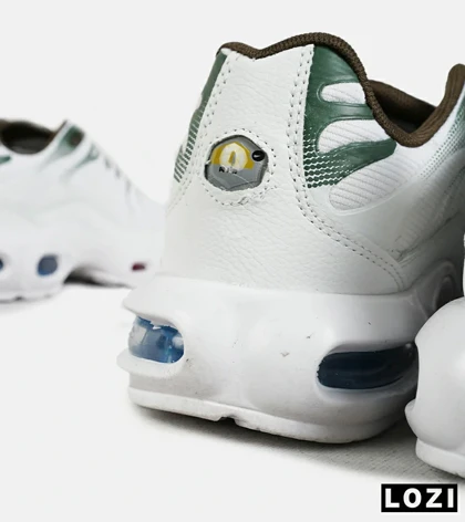 کفش کتانی مردانه و زنانه سفید سبز NIKE AirMax Plus TN Ultra مدل 7168