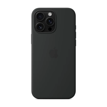 قاب گوشی آیفون 16 Pro Max مشکی مدل سیلیکونی