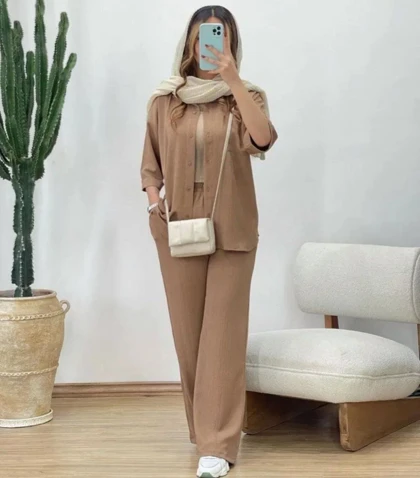 ست تابستانه نیوشا کراش کوک دوزی