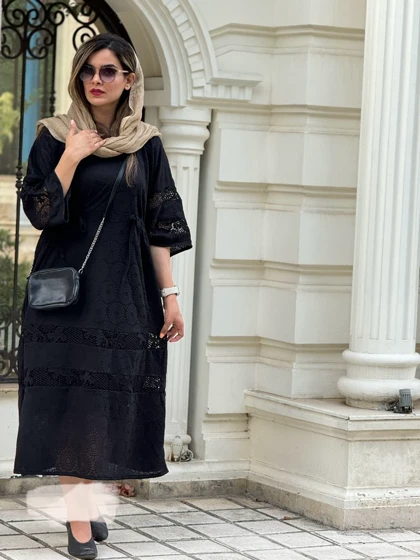 پیراهن مانتویی لاکچری