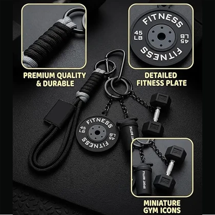 چارم بگ مدل Dumbbell Shaker Weight طرح وزنه، شیکر و دمبل