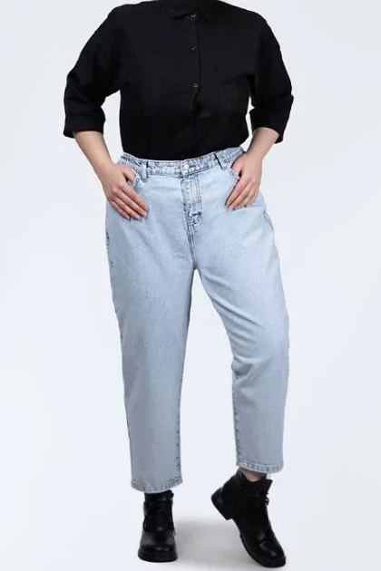 شلوار مام جین سایز بزرگ