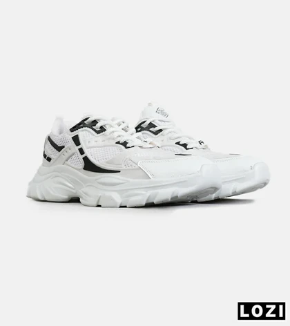 کفش کتانی مردانه و زنانه سفید مشکی BALENCIAGA Track low-top Sneakers مدل 7857