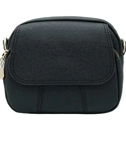 کیف دوشی چرم کنفی مدل آیسودا