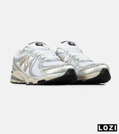 کفش کتانی مردانه و زنانه سفید کرم New Balance 860 V.02 مدل 7525