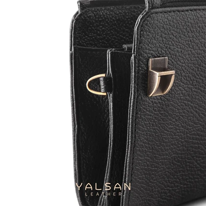 کیف دوشی و دستی چرم یلسان مدل آیسل کد 015-BF