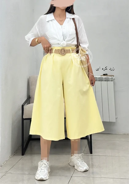 دامن شلواری حنا