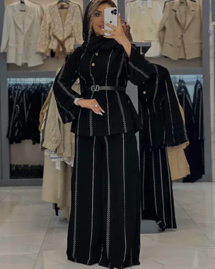 ست شومیز شلوار نیلی