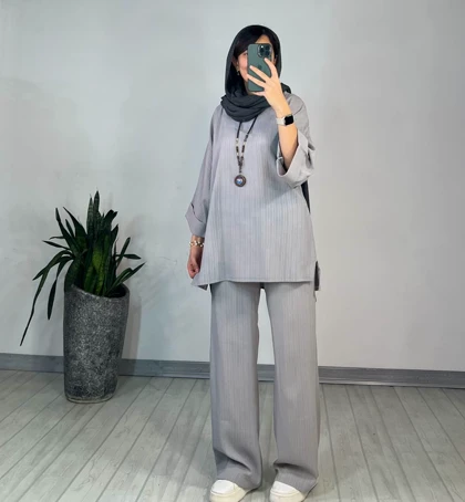 ست مانتو و شلوار گلیان