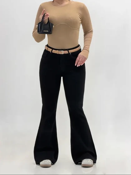 4318-شلوار جین بوت کات کد 300010730