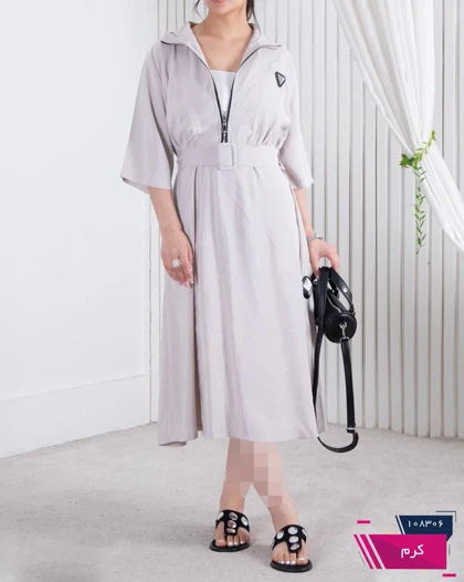 پیراهن زنونه جلو زیپ LIMITED/PRADA
