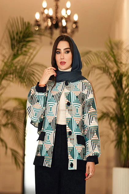 مانتو شلوار زمستانه D & G