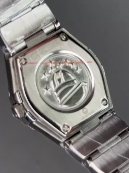 ساعت مچی امگا کانستلیشن بند سیلور صفحه مشکی Omega Constellation