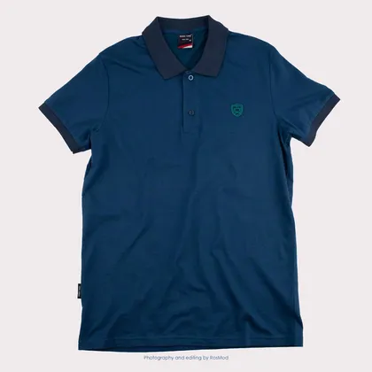 پولوشرت - Eden Time Polos Metallic Blue/Green Logo