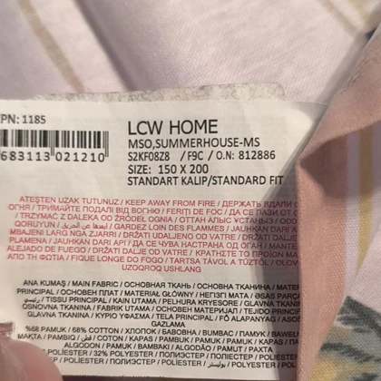 رومیزی ال سی دابلیوهوم مدل TURK3044