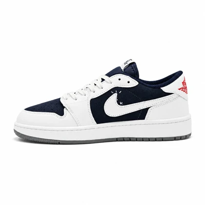 کفش و کتانی مردانه مدل نایک ترویس NIKE TRAVIS رنگ سفید مشکی کد 30857
