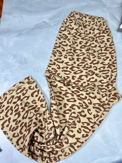 ست شلوار تیشرت راحتی پنبه