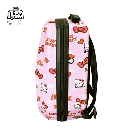کوله‌پشتی مدرسه هارد کیس Marinox Marvel کد 1050 طرح هلو کیتی Hello Kitty