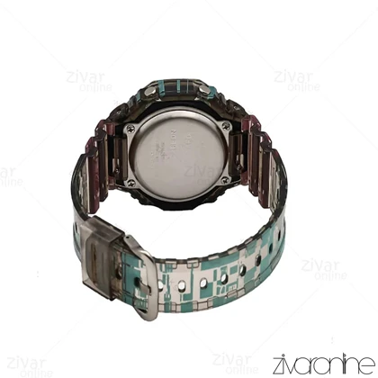 ساعت جی شاک GA2100 مردانه شیشه ای رنگی طرح دار 105829