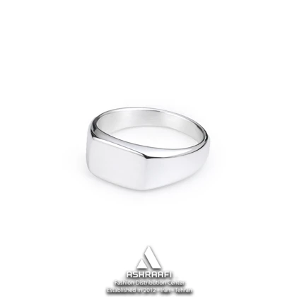 انگشتر مردانه ساده Minimalist Ring S2