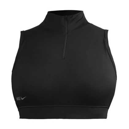 نیم‌تنه نیم زیپ ورزشی زنانه نایک مدل Mub-622 مشکی