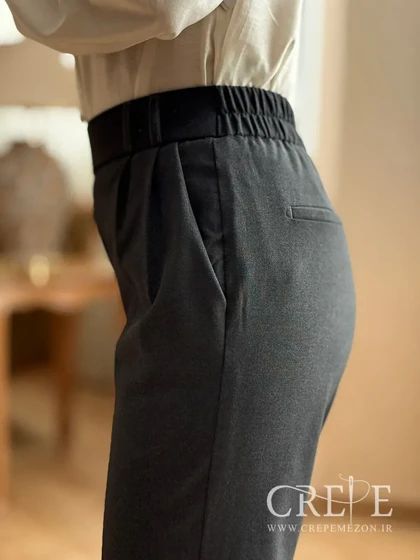 شلوار کلاسیک پاکتی بزیاق قد 88