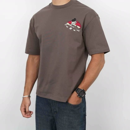 تیشرت مردانه پنبه گلدوزی کد 100714