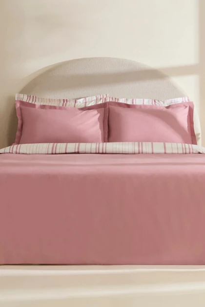 سرویس روتختی دو نفره Karaca Home مدل Cool Stripe پنبه پلی‌استر