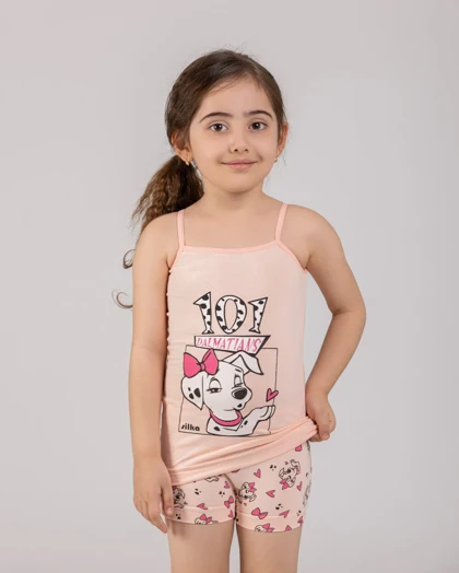 زیرپوش بندی دخترانه سگ خالدار سیلکا