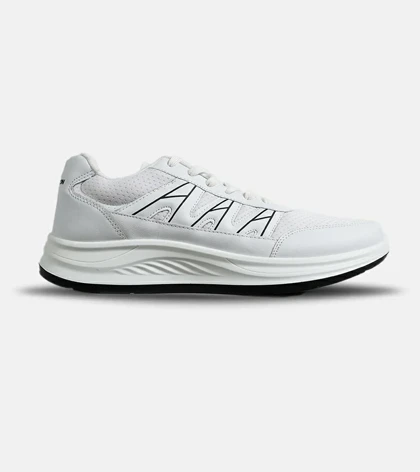 کفش کتانی بزرگ پا سفید Salomon مدل 8014