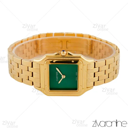 ساعت مچی کارتیر زنانه مدل پنته صفحه سبز 104474