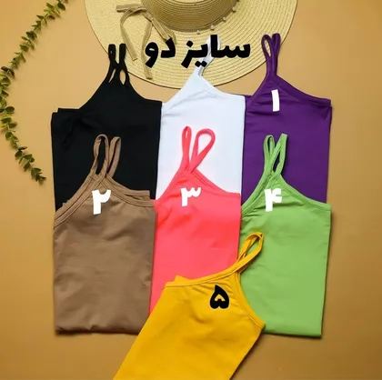 تاپ ساده مدادرنگی کد 283