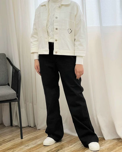 کت جین لبخند کد 3257