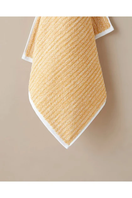 حوله صورت English Home مدل Melange Stripe پنبه