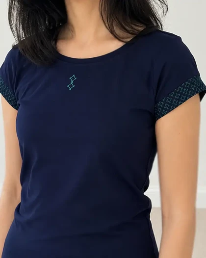 تیشرت و شلوار برمودا مهری زنانه