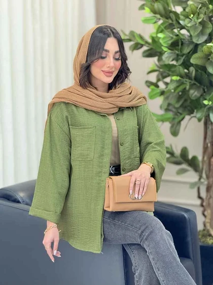شومیز پشت دکمه رکسانا
