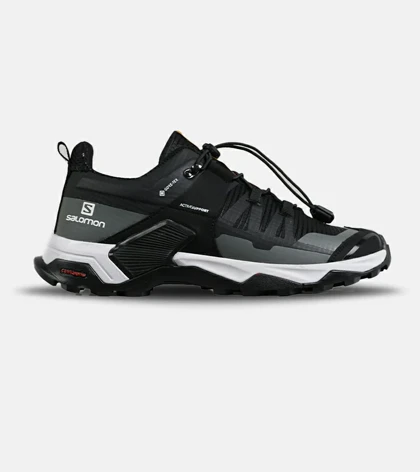 کفش کتانی مشکی طوسی بزرگ پا Salomon XT-Slate Advanced مدل 8060