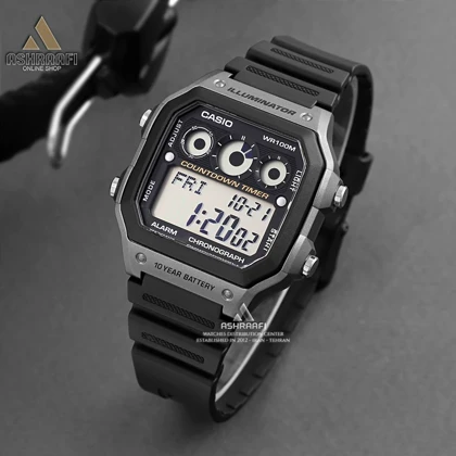 ساعت مچی اورجینال کاسیو مدل Casio AE-1300WH-8AVDF