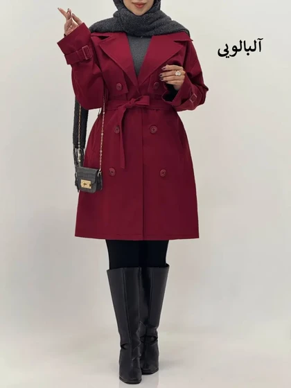 3973-بارانی مزونی دلسا