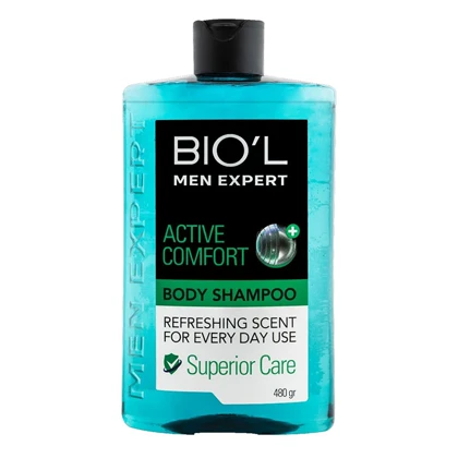 شامپو بدن مردانه بیول مدل ACTIVE COMFORT