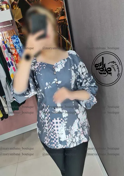 شومیز طرح پیکسلی