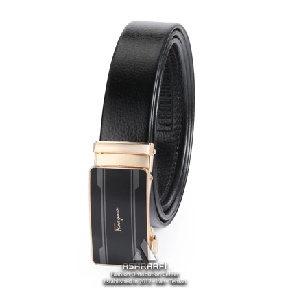 کمربند چرمی ریلی Leather Ratchet Belt BL89