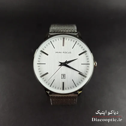 ساعت مچی مردانه اورجینال موتور ژاپن برند مینی فوکوس مدل Mf0115G.05 بند حصیری
